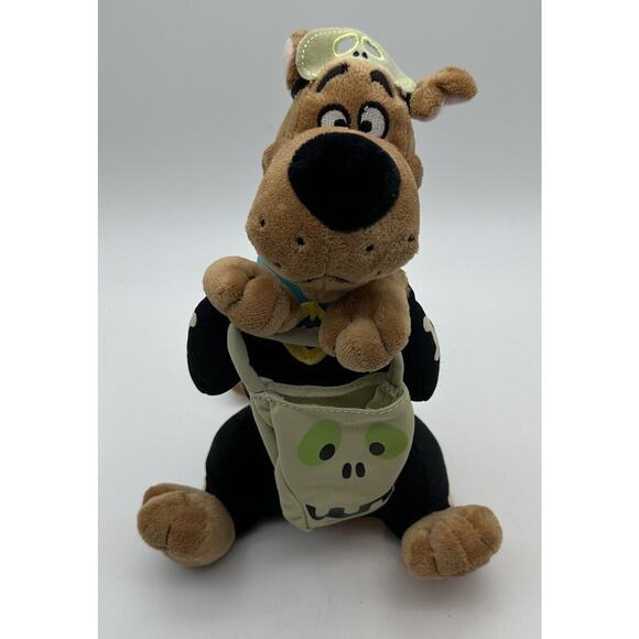 Hallmark Scooby Doo Boo Halloween Talking Vibrating Skeleton Plush WORKS - Picture 1 of 6
